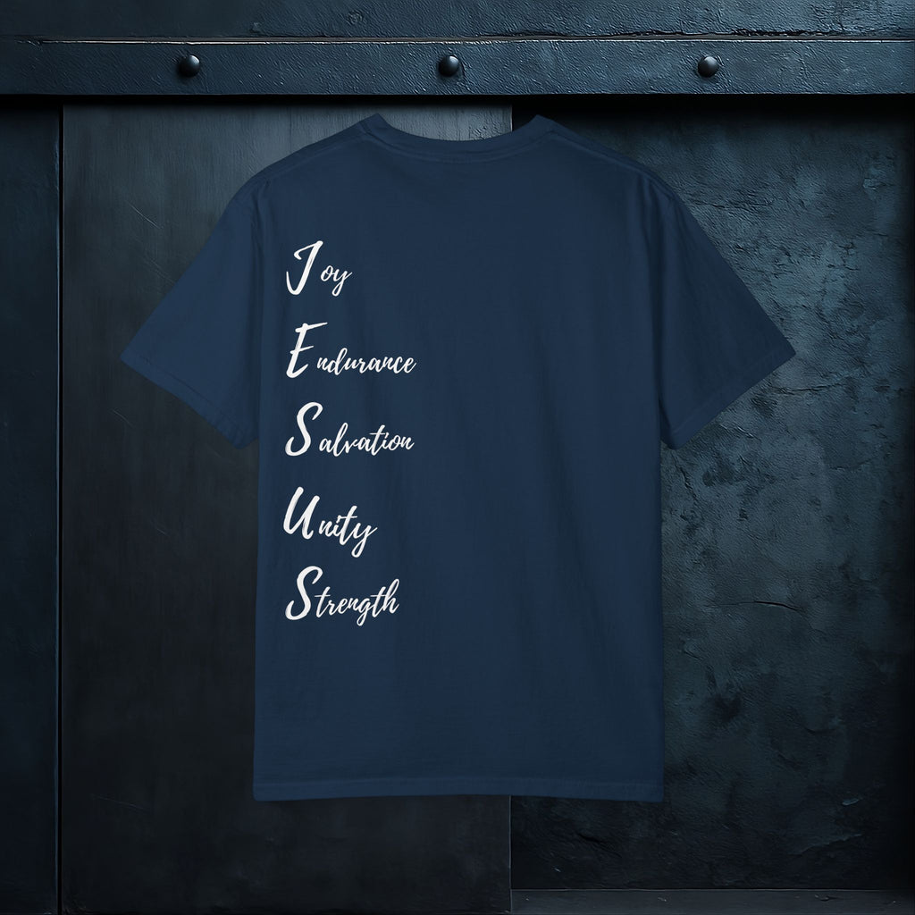 Forged By God Tee - J.E.S.U.S