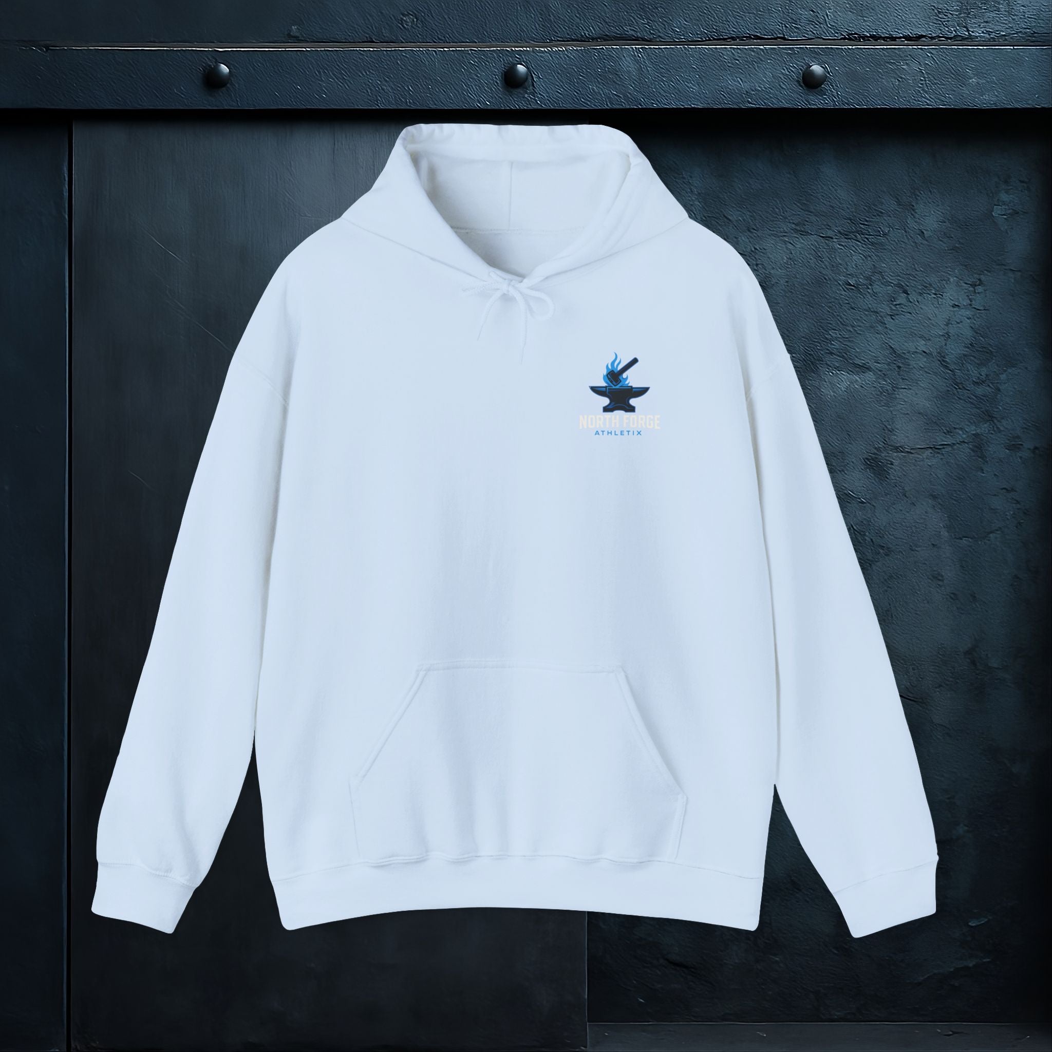 North Forge Athletix Hoodie – Cozy Gym Wear & Fitness Gift for Athletes