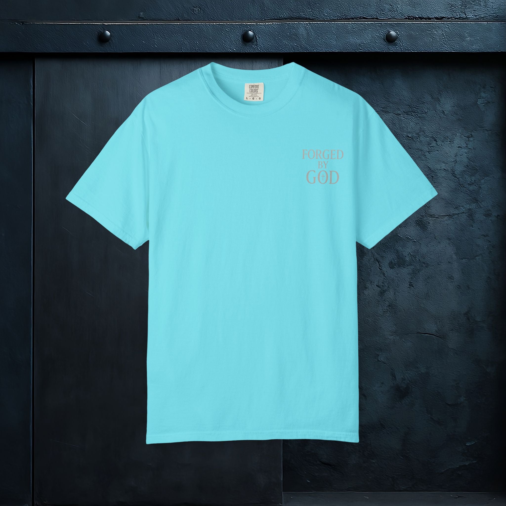 Forged By God Tee - J.E.S.U.S