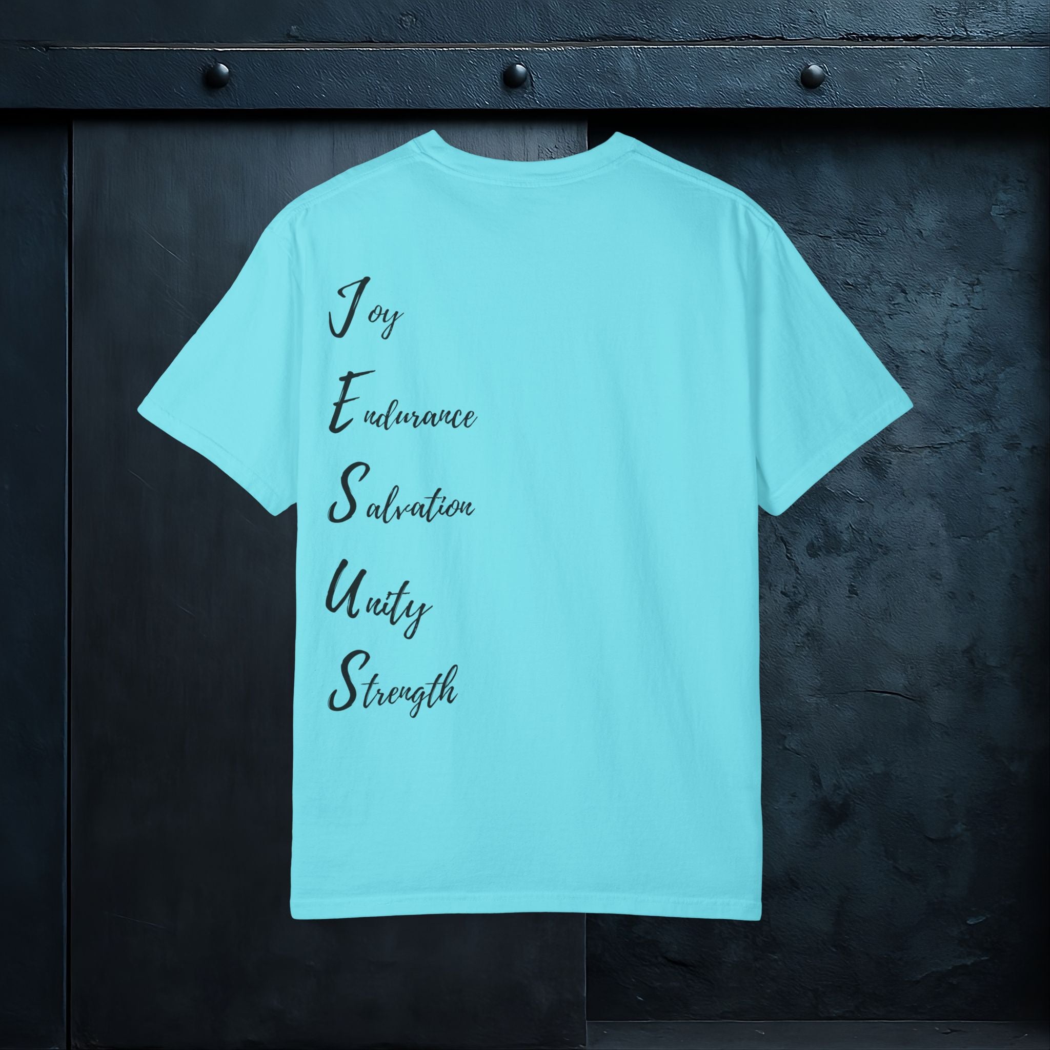 Forged By God Tee - J.E.S.U.S