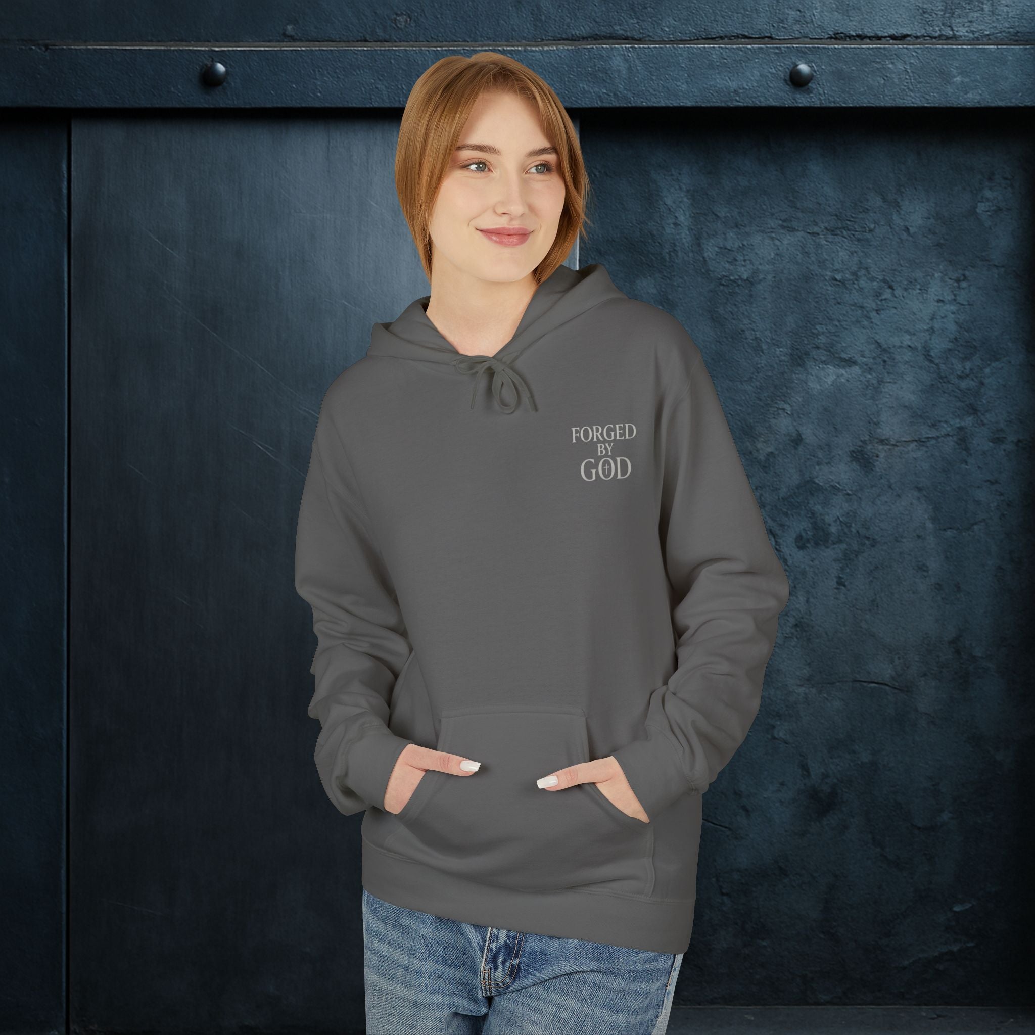 Forged By God Hoodie - J.E.S.U.S