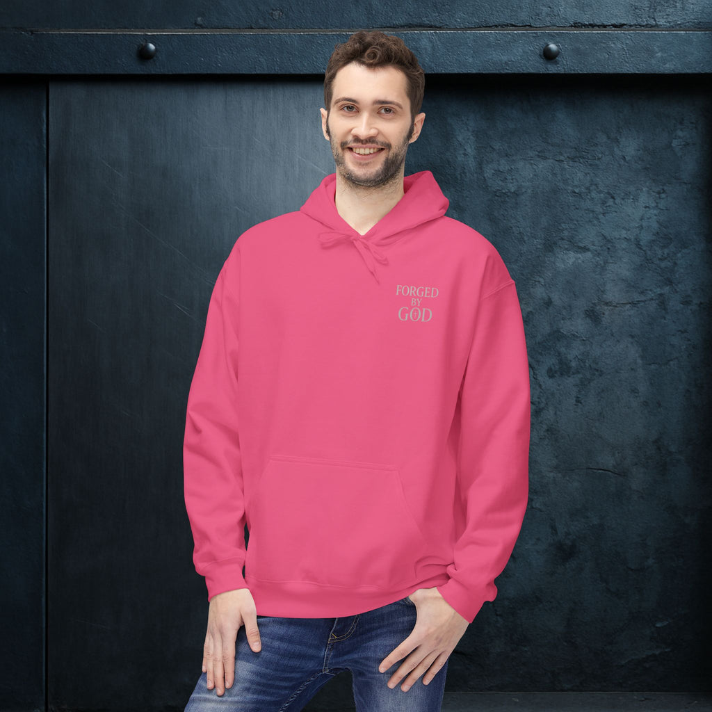 Forged By God Hoodie - He Forged Us