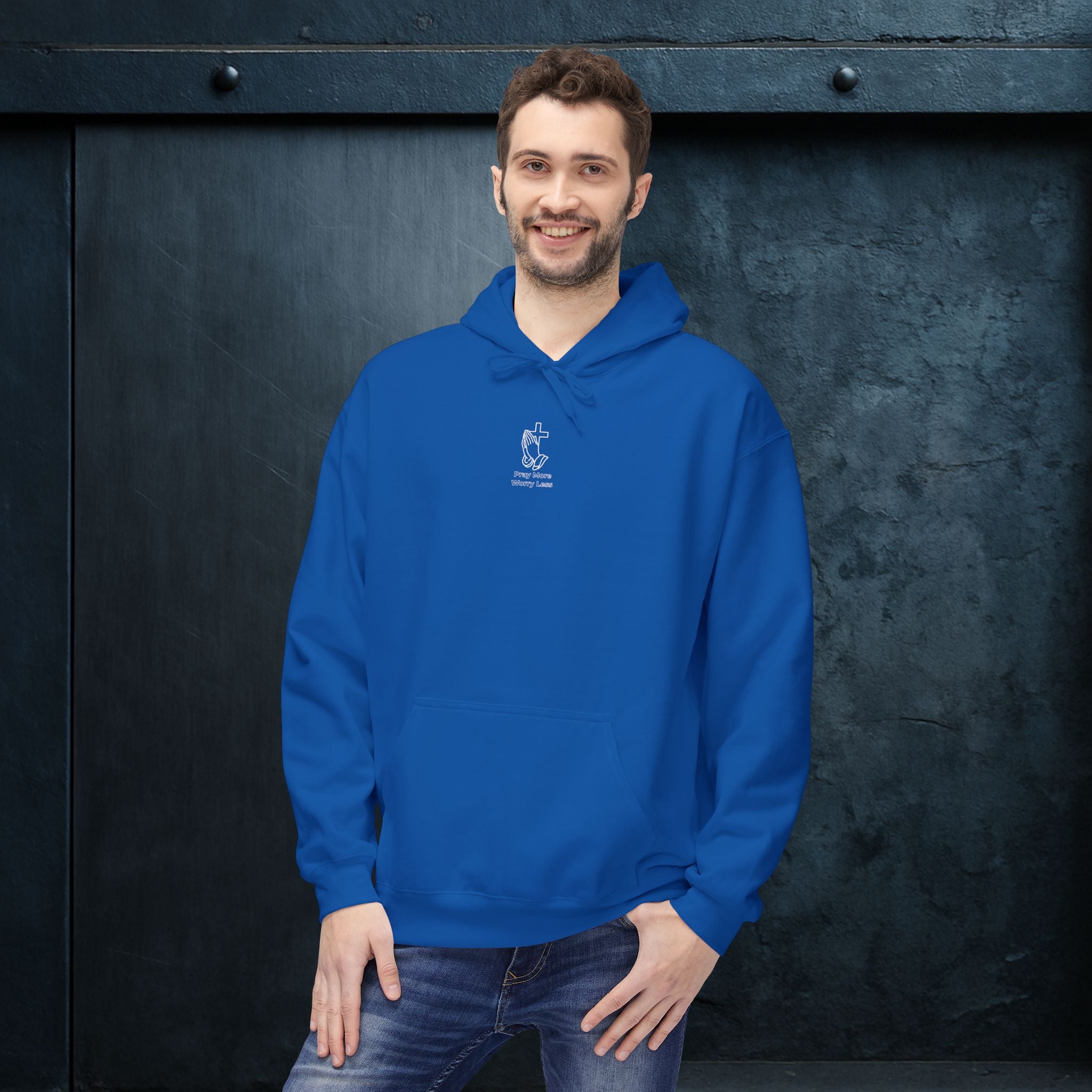 Forged by God Hoodie – Pray More Worry Less