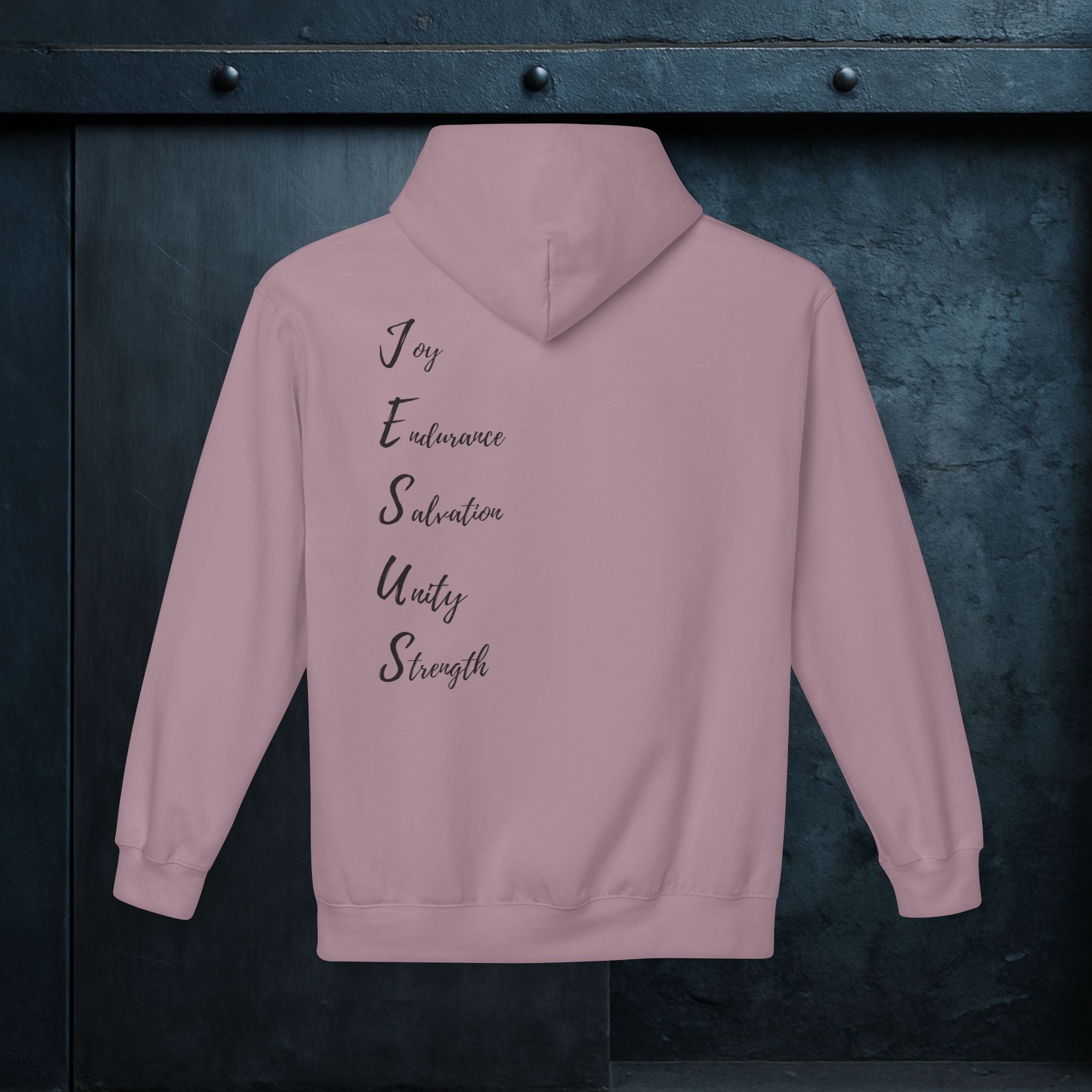 Forged By God Hoodie - J.E.S.U.S
