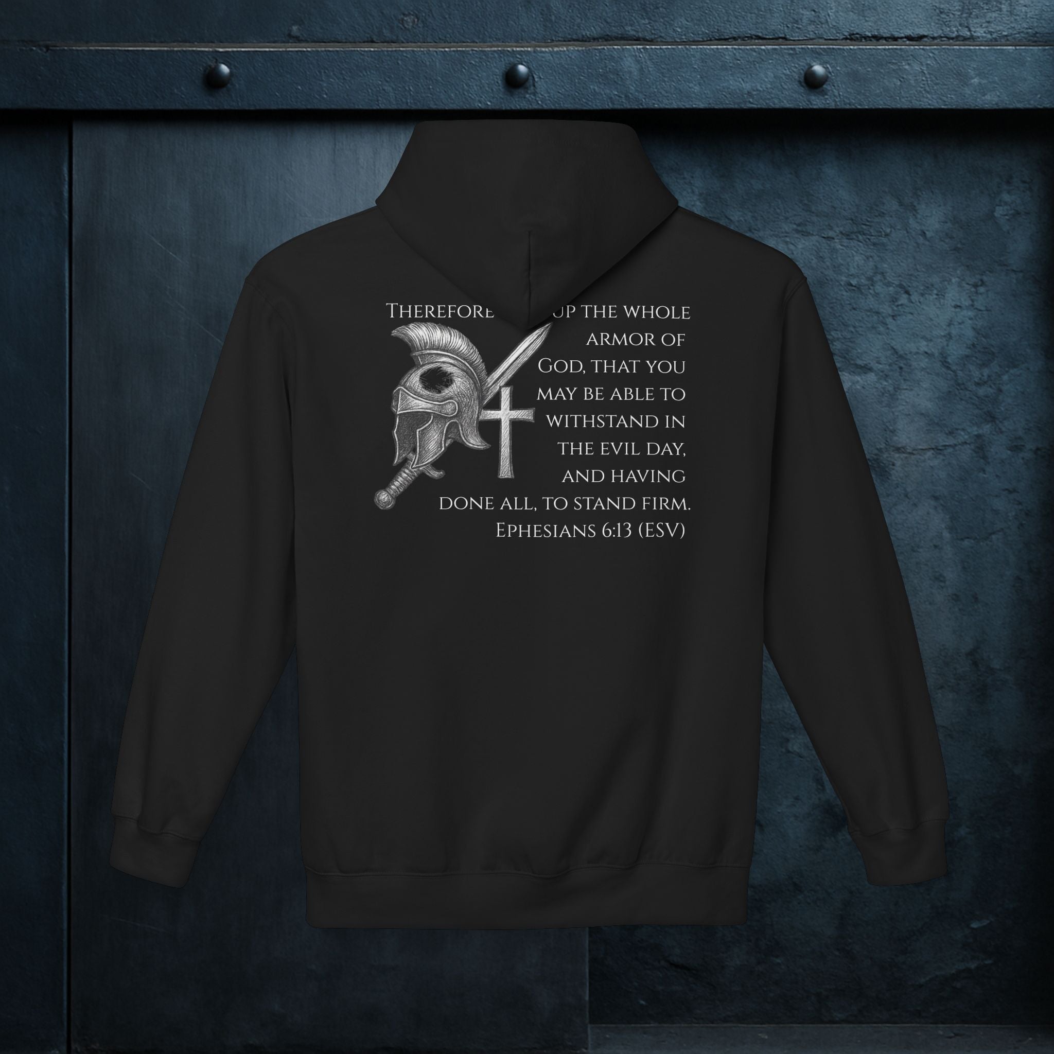 Forged By God Hoodie - Armor of God