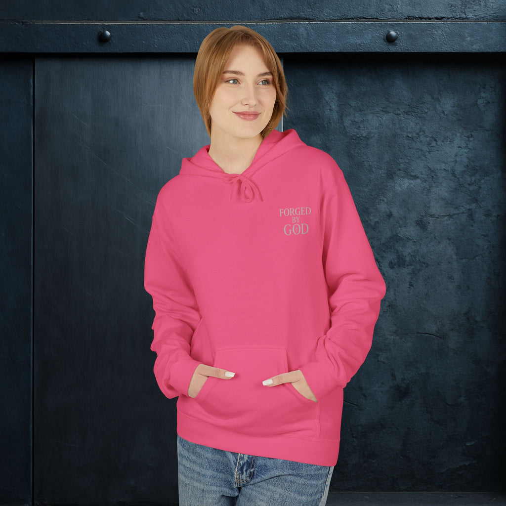 Forged By God Hoodie - He Forged Us