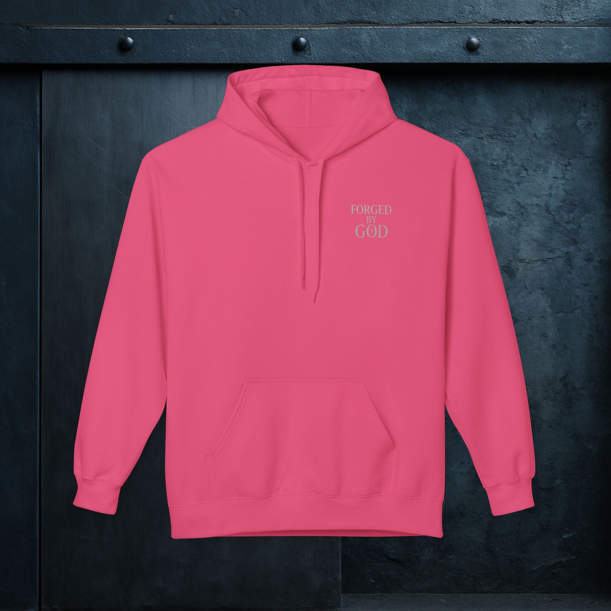 Forged By God Hoodie - He Forged Us