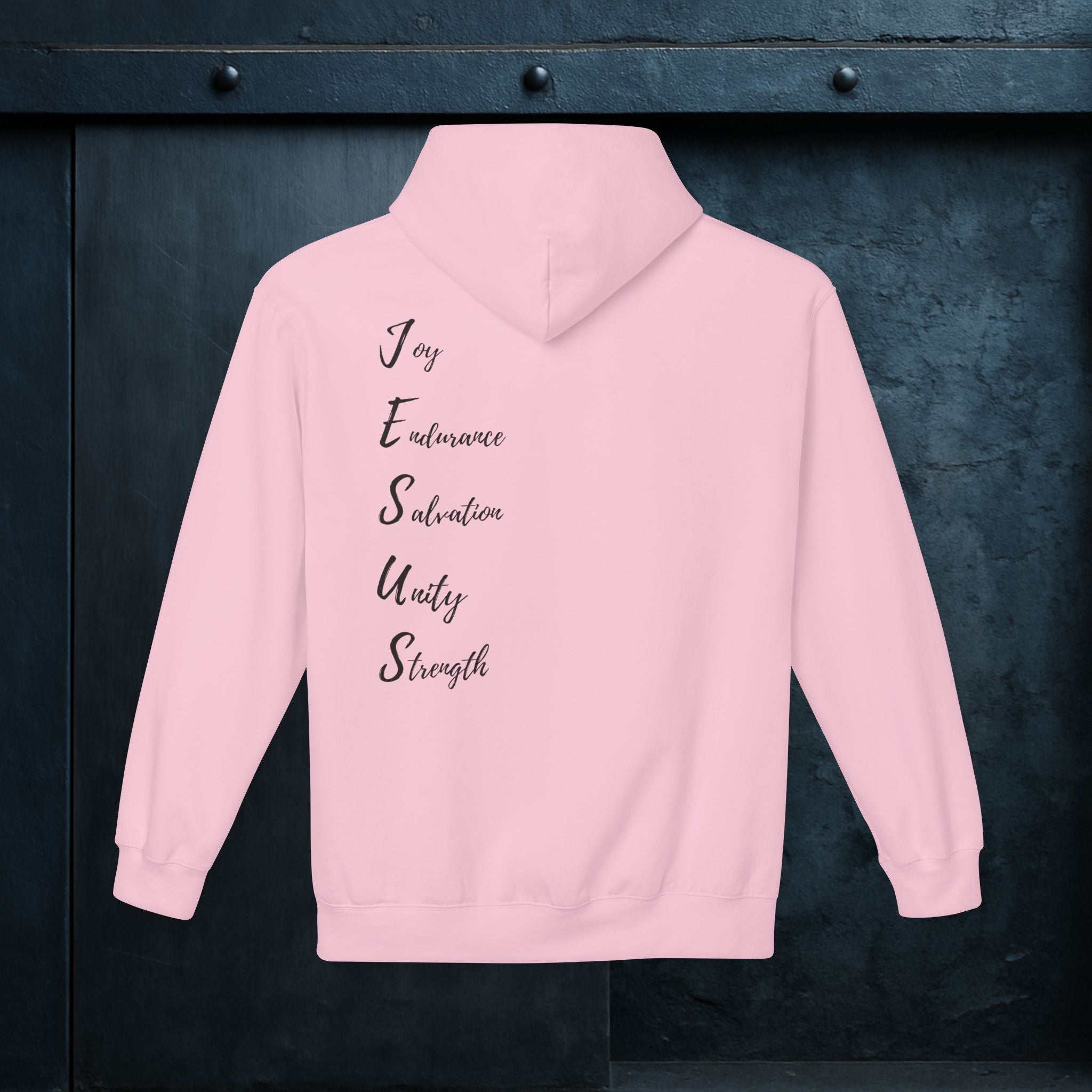 Forged By God Hoodie - J.E.S.U.S