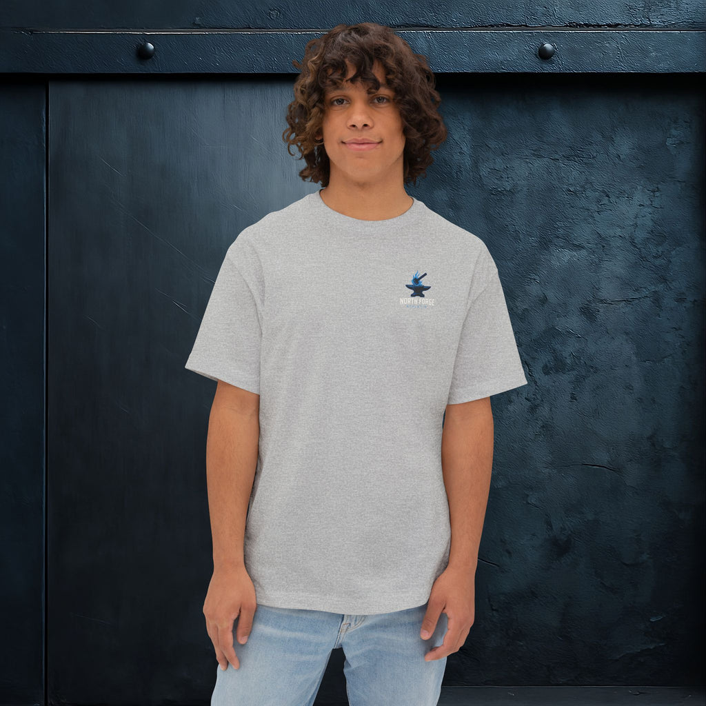 North Forge Athletix Graphic Oversized T-Shirt - Sports & Casual Tee