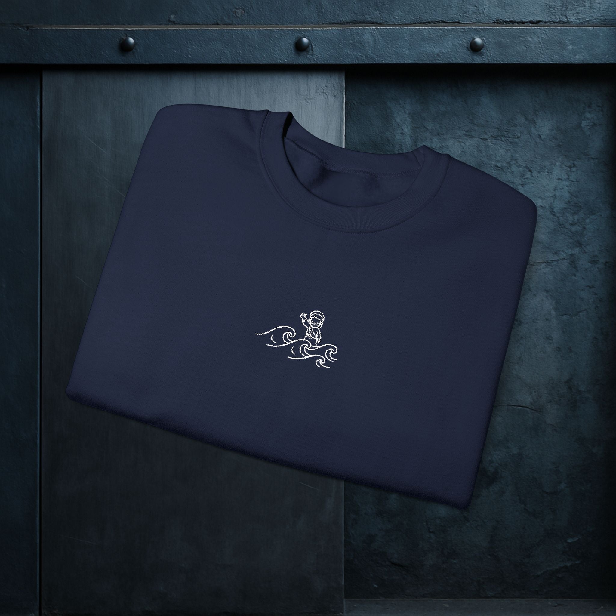 Forged By God Embroidered Sweatshirt - Do Not Be Afraid