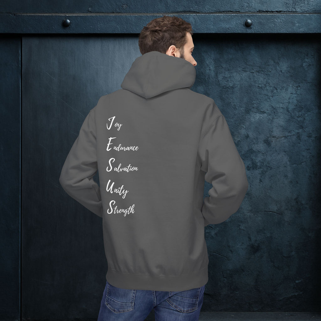 Forged By God Hoodie - J.E.S.U.S
