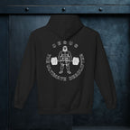 Forged By God Hoodie - Jesus The Ultimate Deadlifter