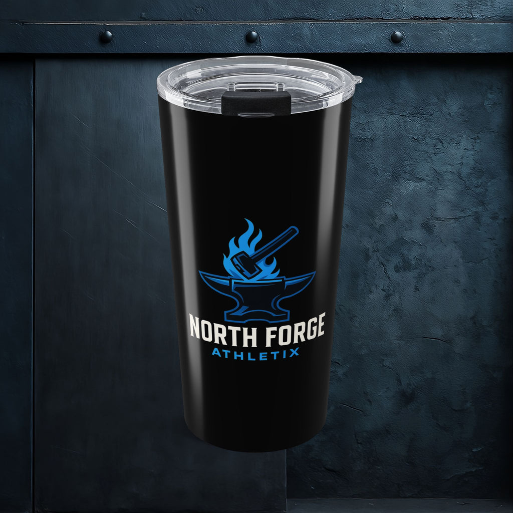 North Forge Athletics Anvil Black Tumbler 20oz