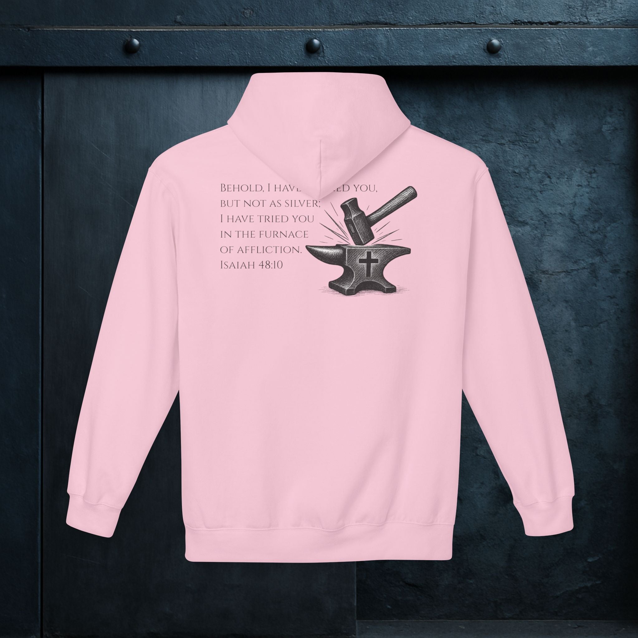 Forged By God Hoodie - He Forged Us