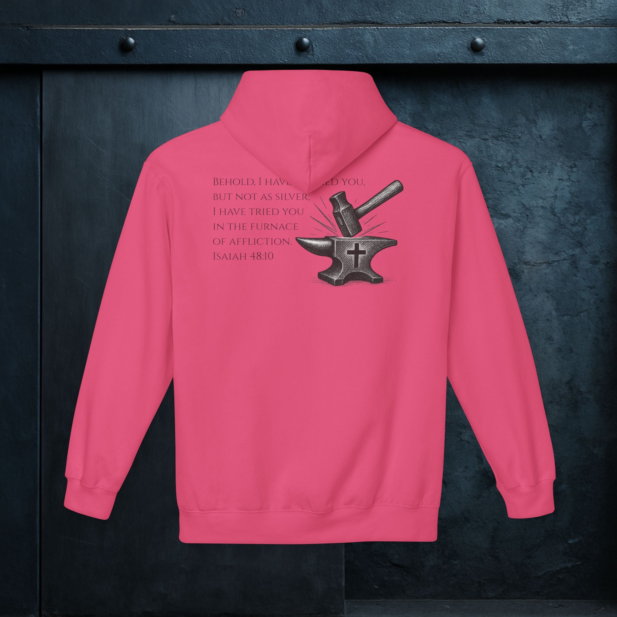 Forged By God Hoodie - He Forged Us