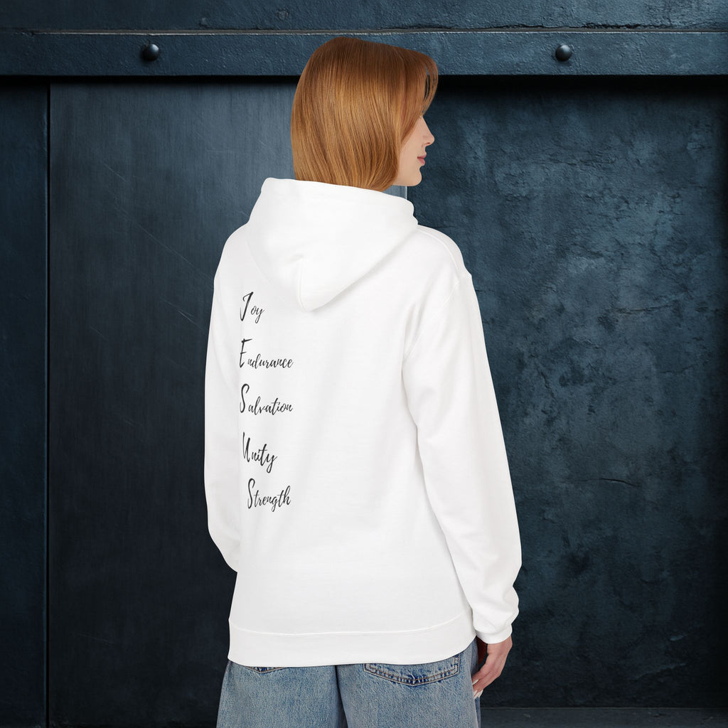 Forged By God Hoodie - J.E.S.U.S