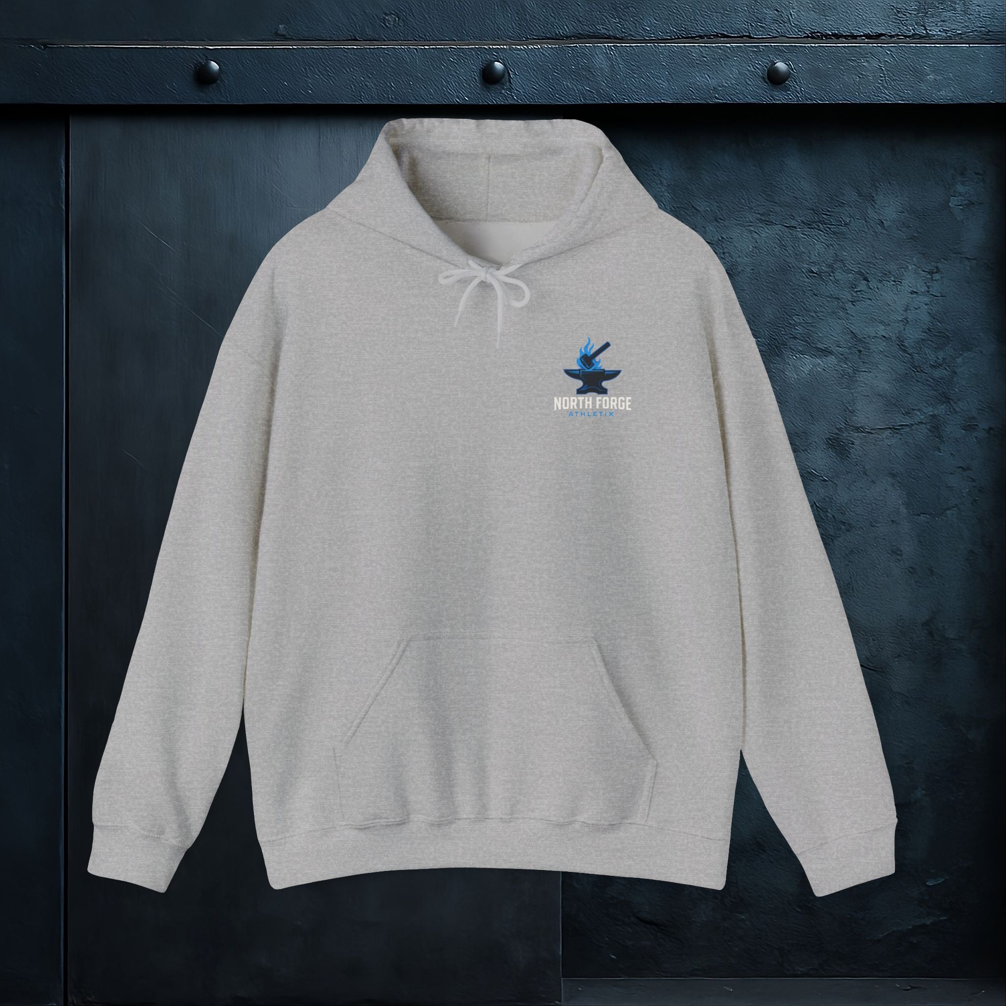 North Forge Athletix Hoodie – Cozy Gym Wear & Fitness Gift for Athletes