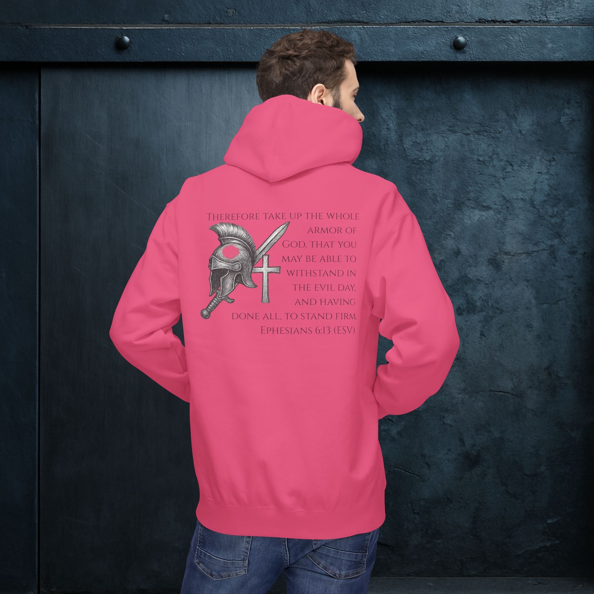 Forged By God Hoodie - Armor of God