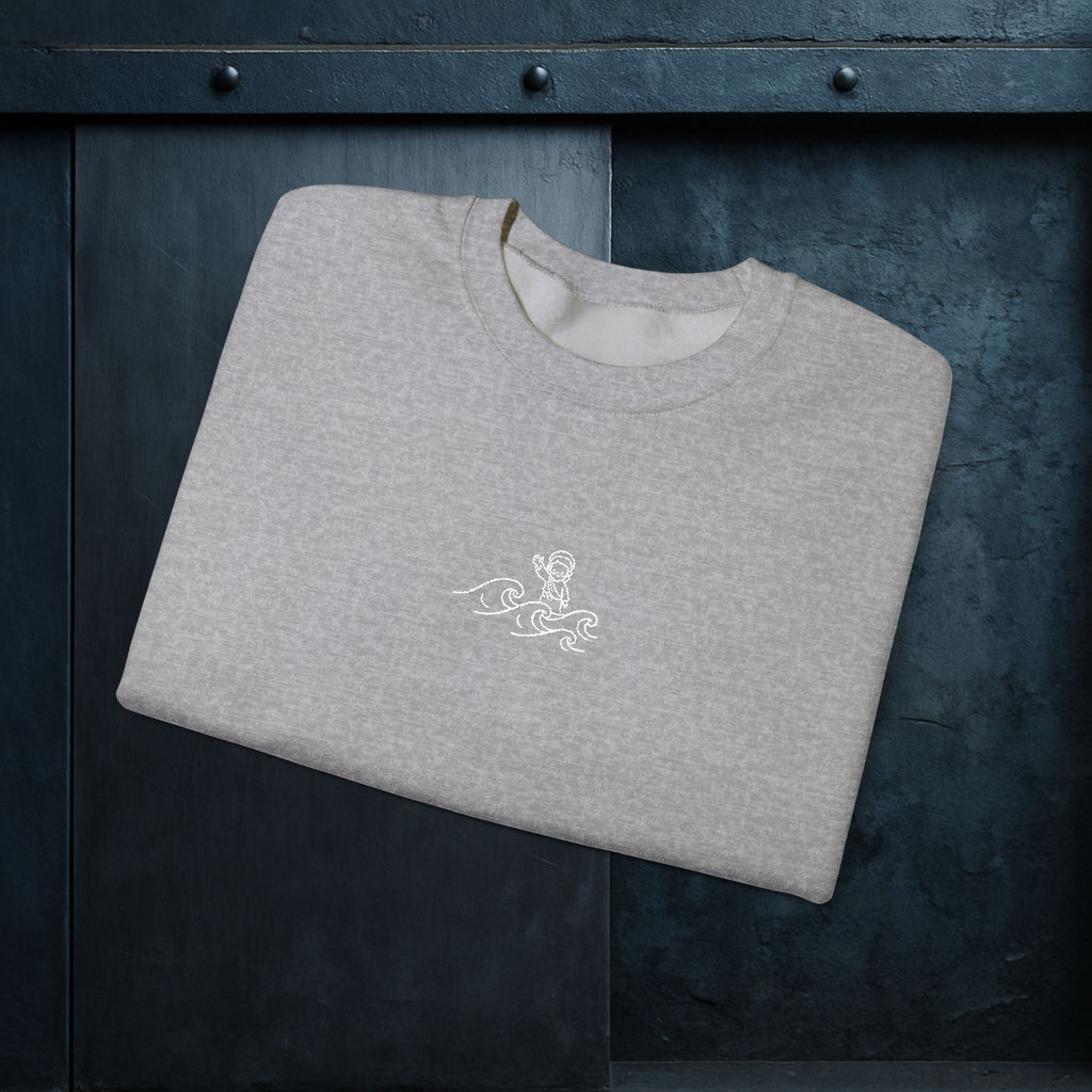 Forged By God Embroidered Sweatshirt - Do Not Be Afraid