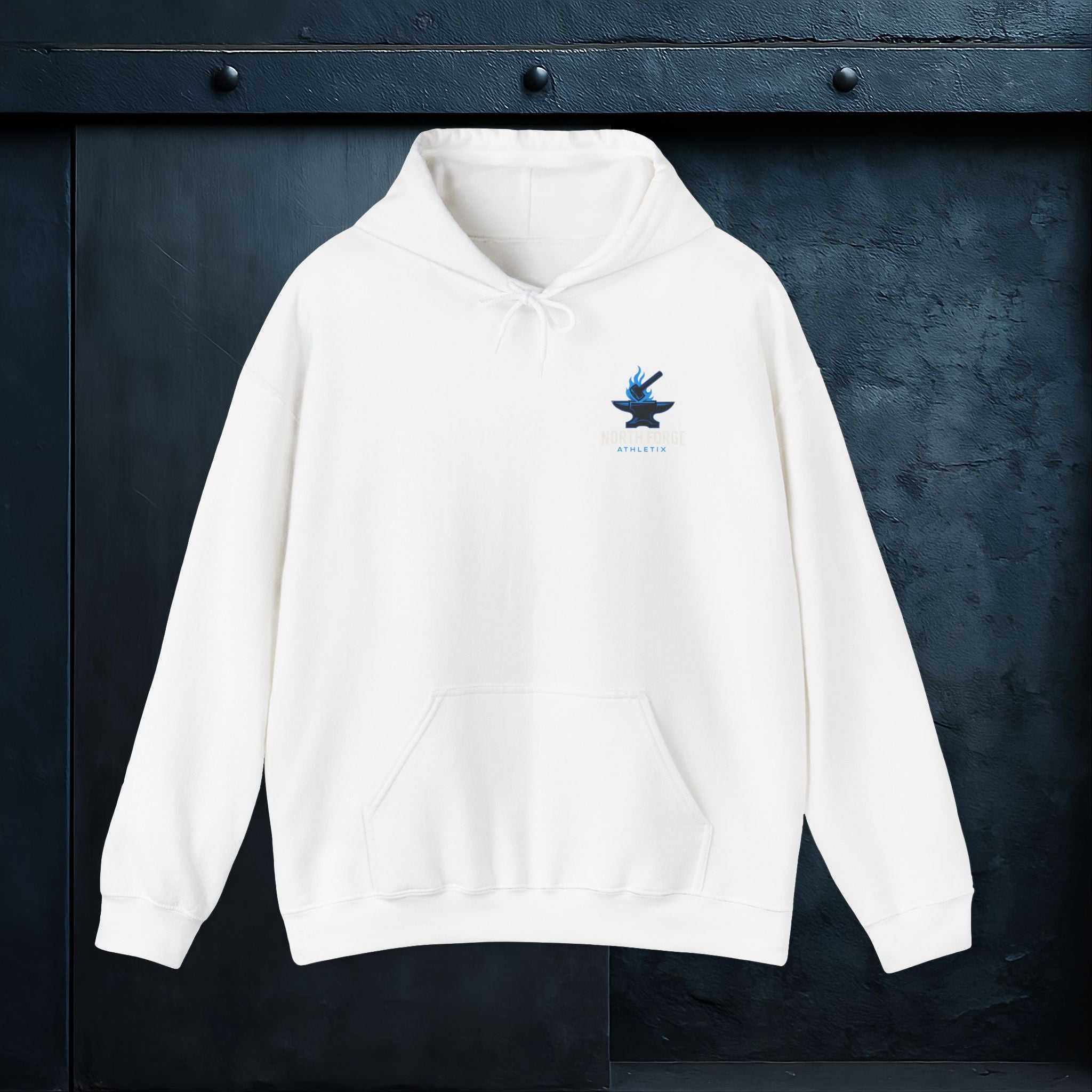 North Forge Athletix Hoodie – Cozy Gym Wear & Fitness Gift for Athletes