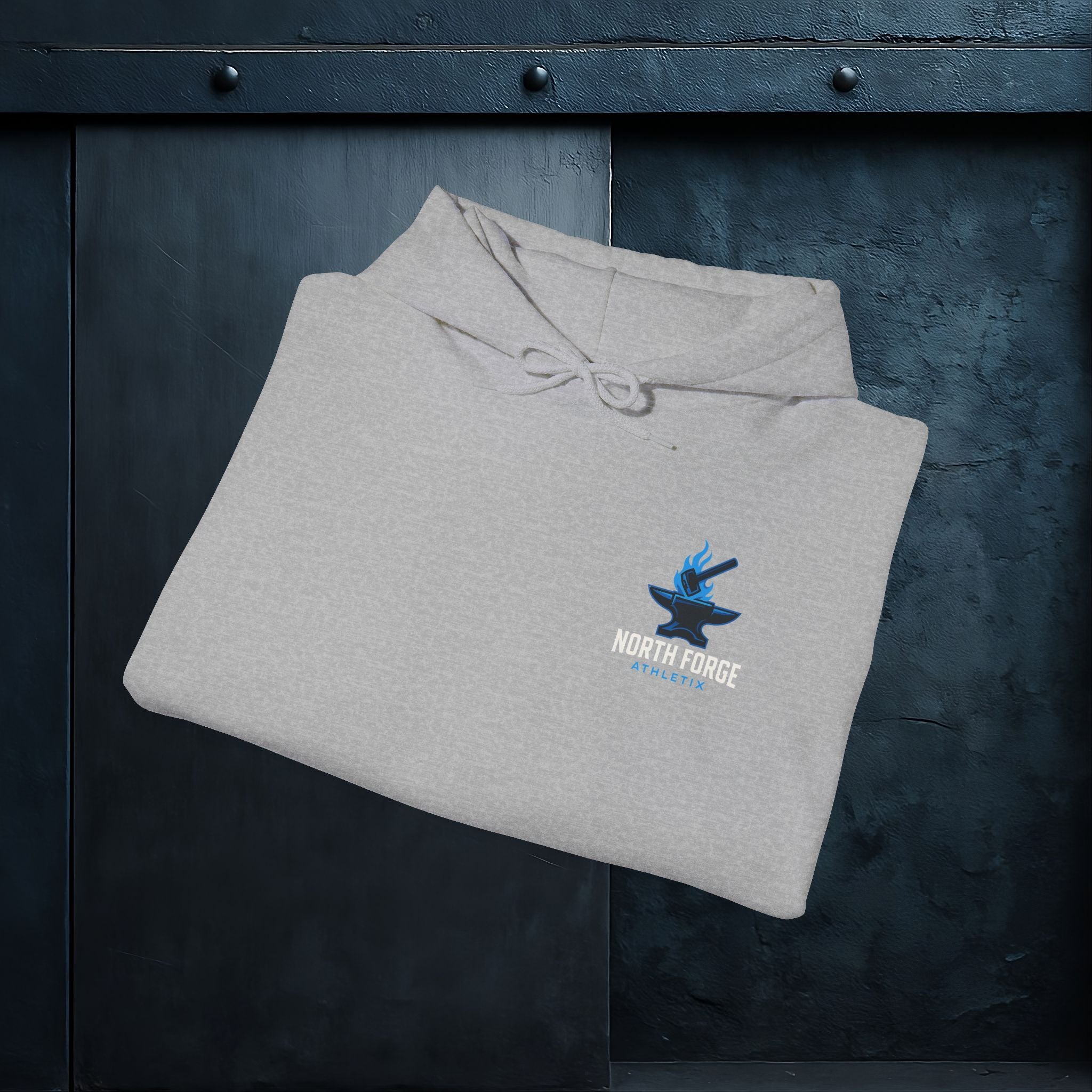 North Forge Athletix Hoodie – Cozy Gym Wear & Fitness Gift for Athletes