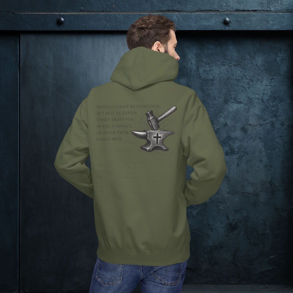 Forged By God Hoodie - He Forged Us