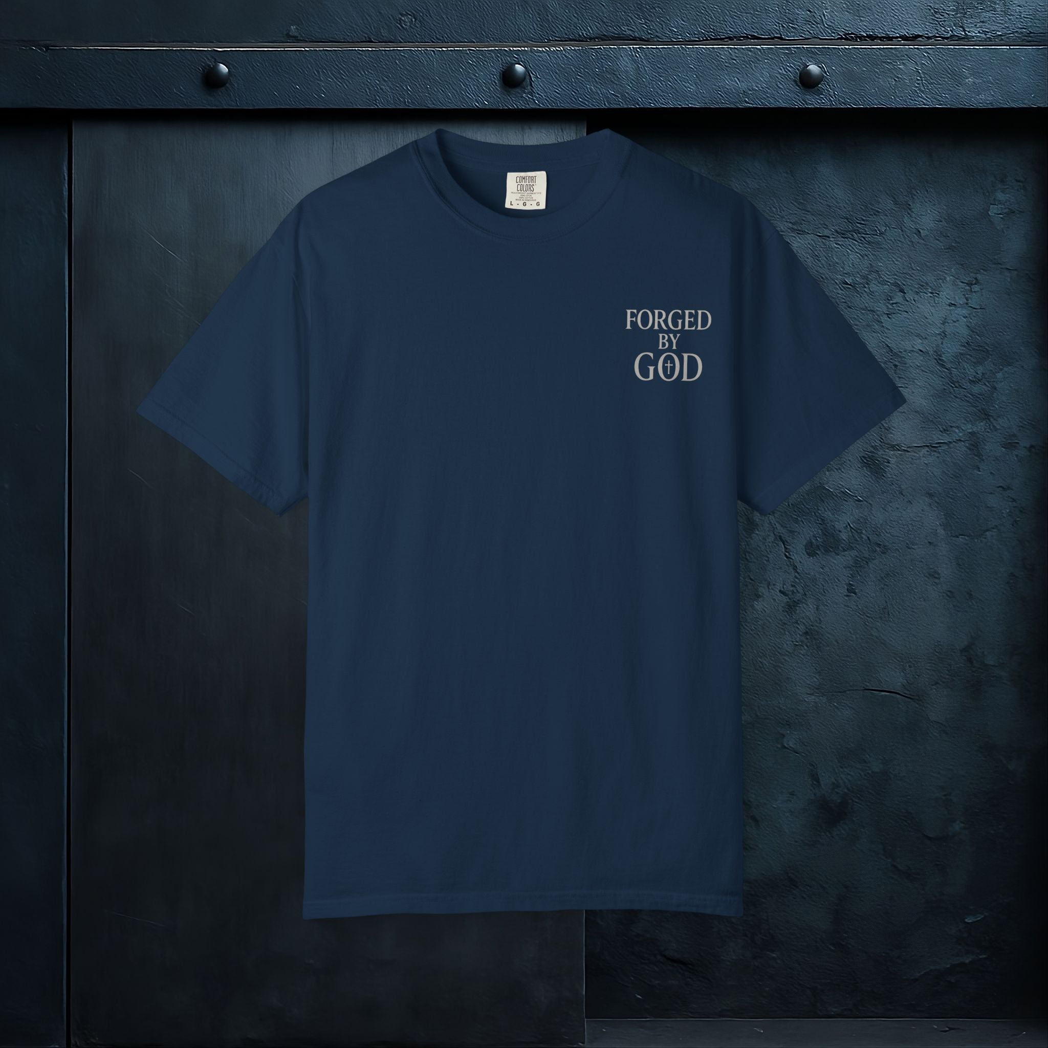 Forged By God Tee - Jesus The Ultimate Deadlifter