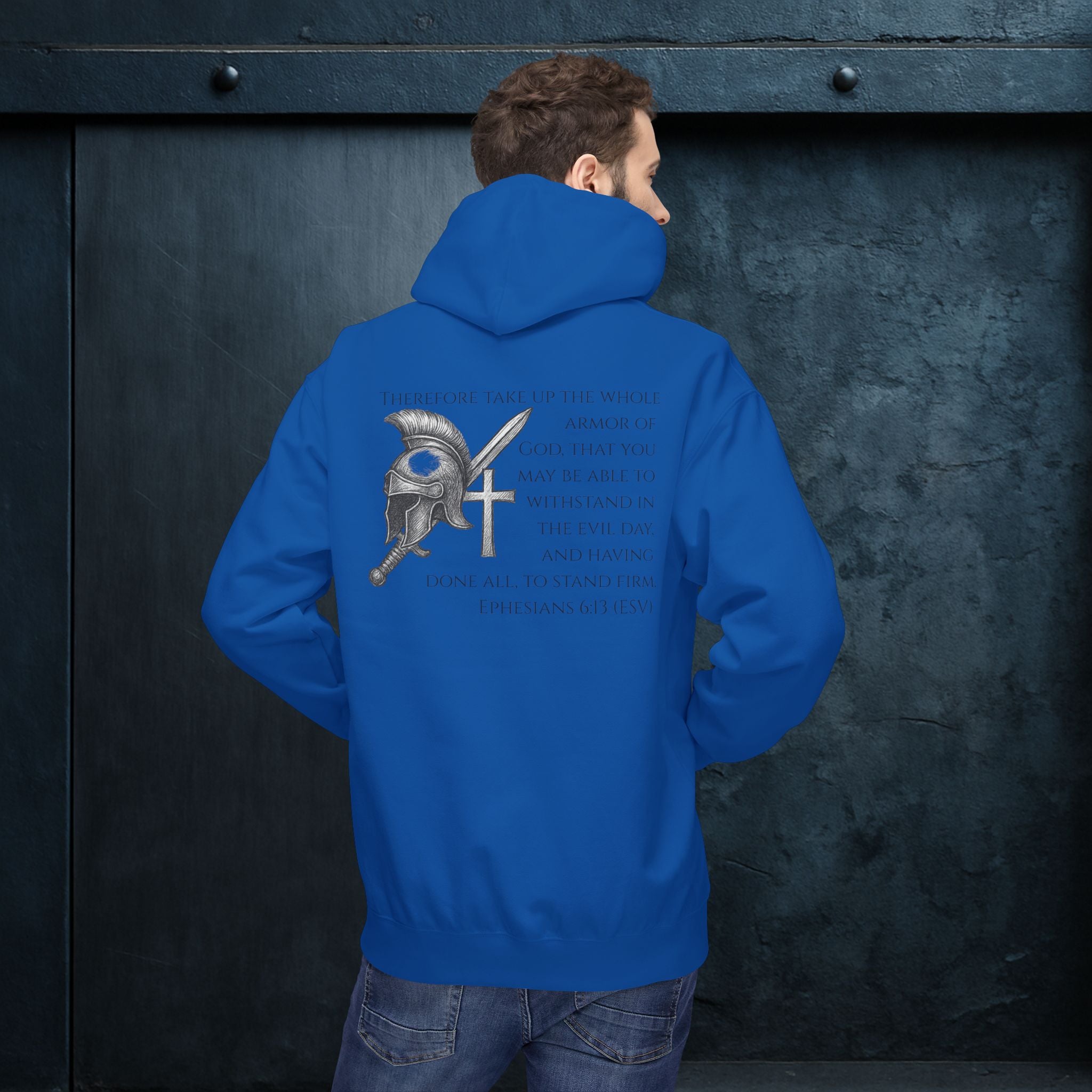 Forged By God Hoodie - Armor of God