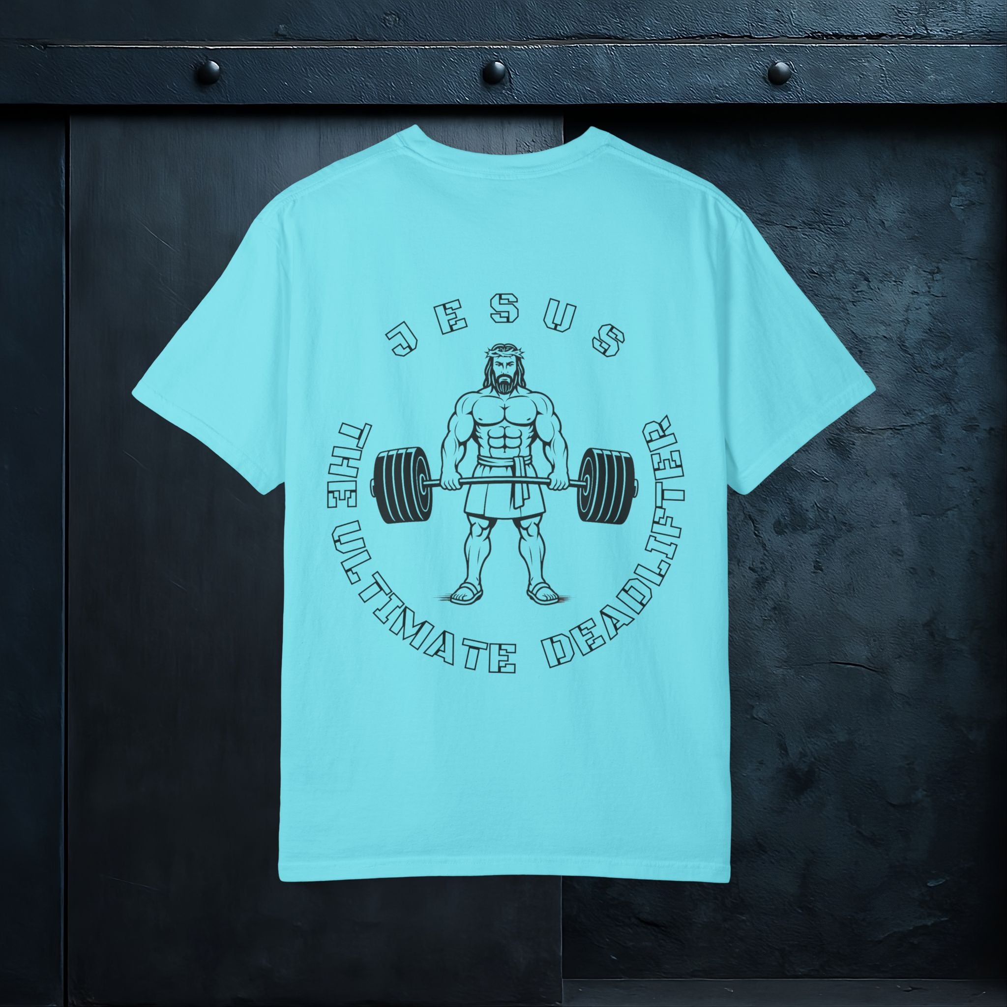 Forged By God Tee - Jesus The Ultimate Deadlifter
