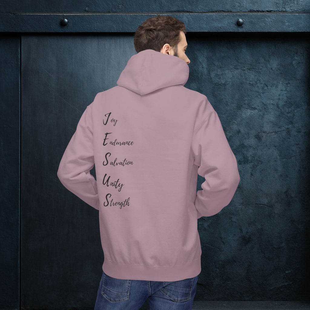 Forged By God Hoodie - J.E.S.U.S