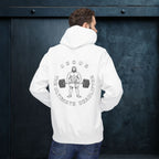 Forged By God Hoodie - Jesus The Ultimate Deadlifter