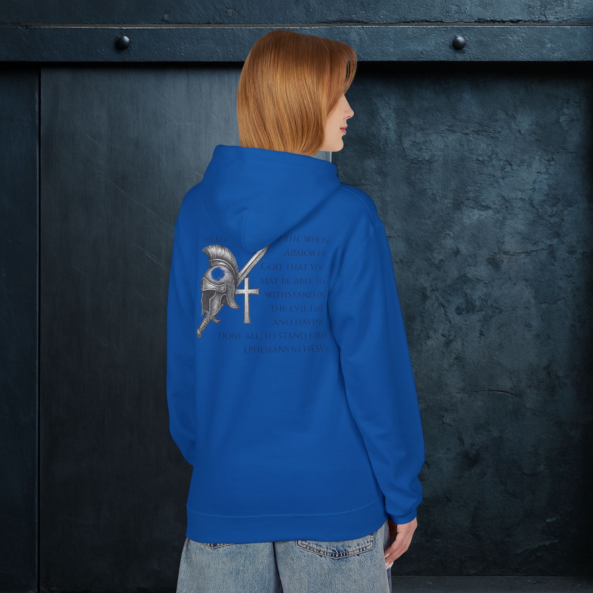 Forged By God Hoodie - Armor of God