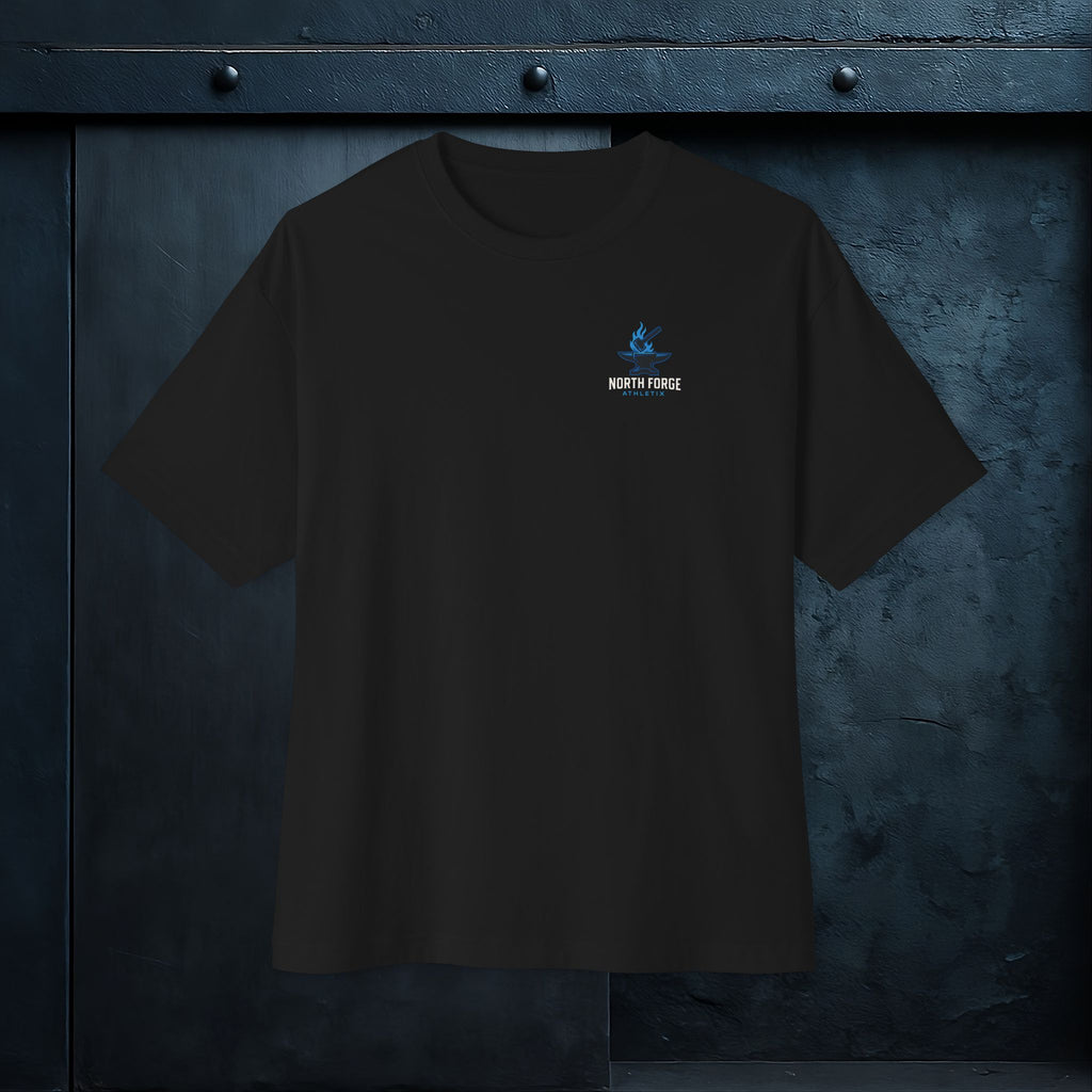 North Forge Athletix Graphic Oversized T-Shirt - Sports & Casual Tee