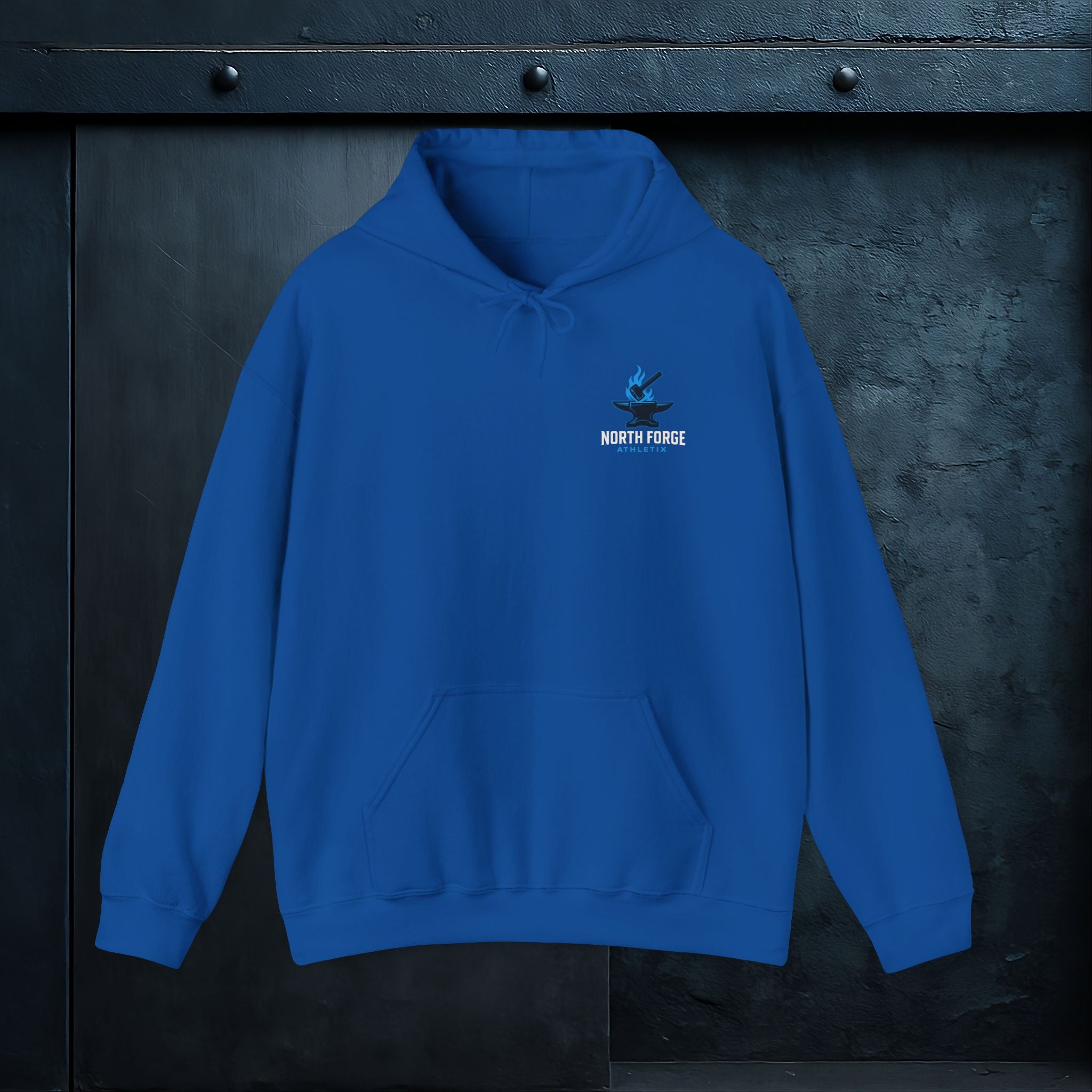 North Forge Athletix Hoodie – Cozy Gym Wear & Fitness Gift for Athletes