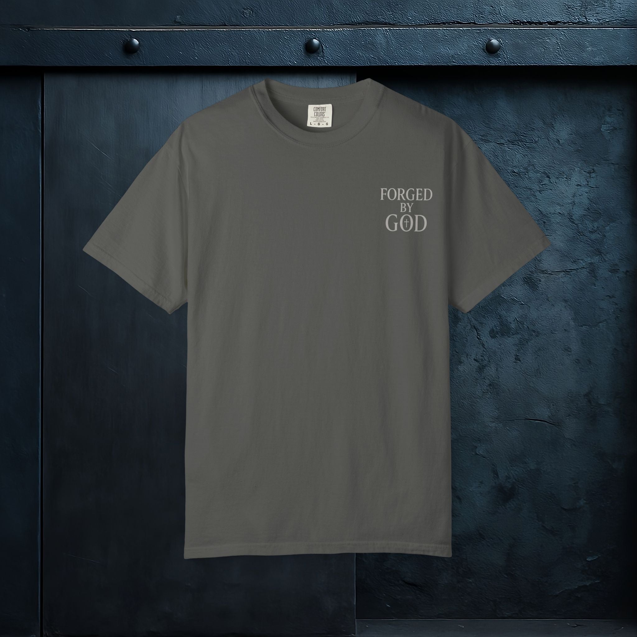 Forged By God Tee - J.E.S.U.S