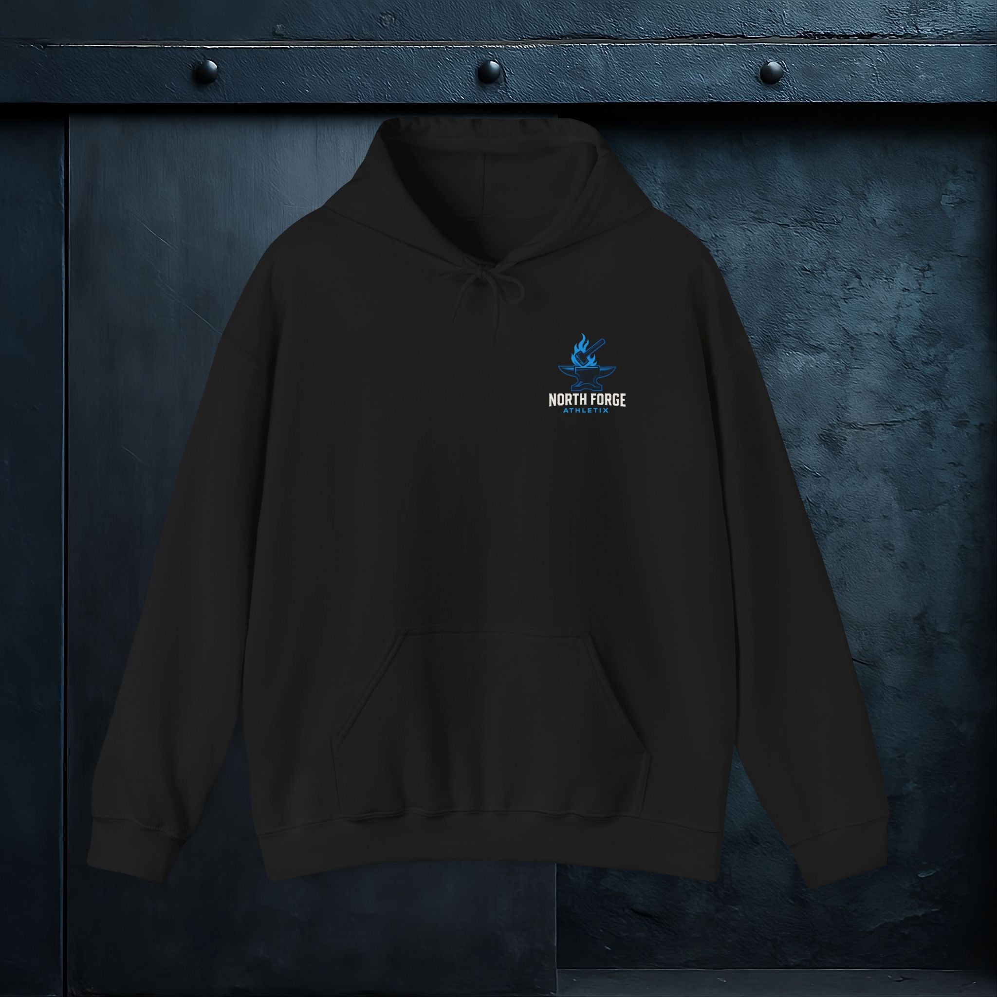 North Forge Athletix Hoodie – Cozy Gym Wear & Fitness Gift for Athletes