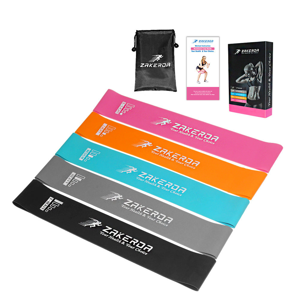 Forged Resistance Bands – 5 Band Training Set