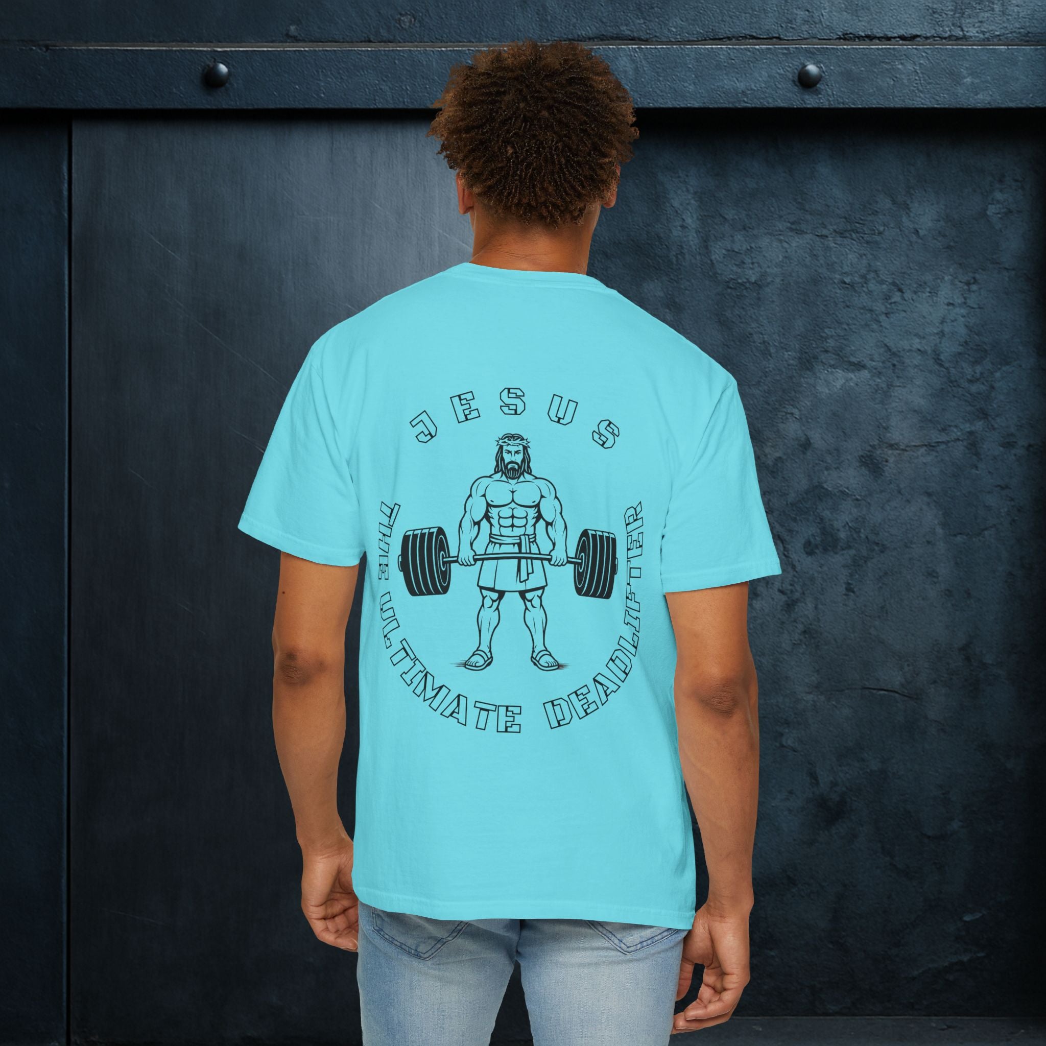 Forged By God Tee - Jesus The Ultimate Deadlifter