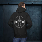 Forged By God Hoodie - Jesus The Ultimate Deadlifter