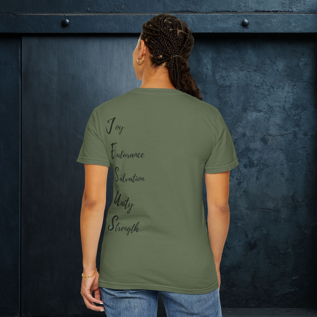 Forged By God Tee - J.E.S.U.S