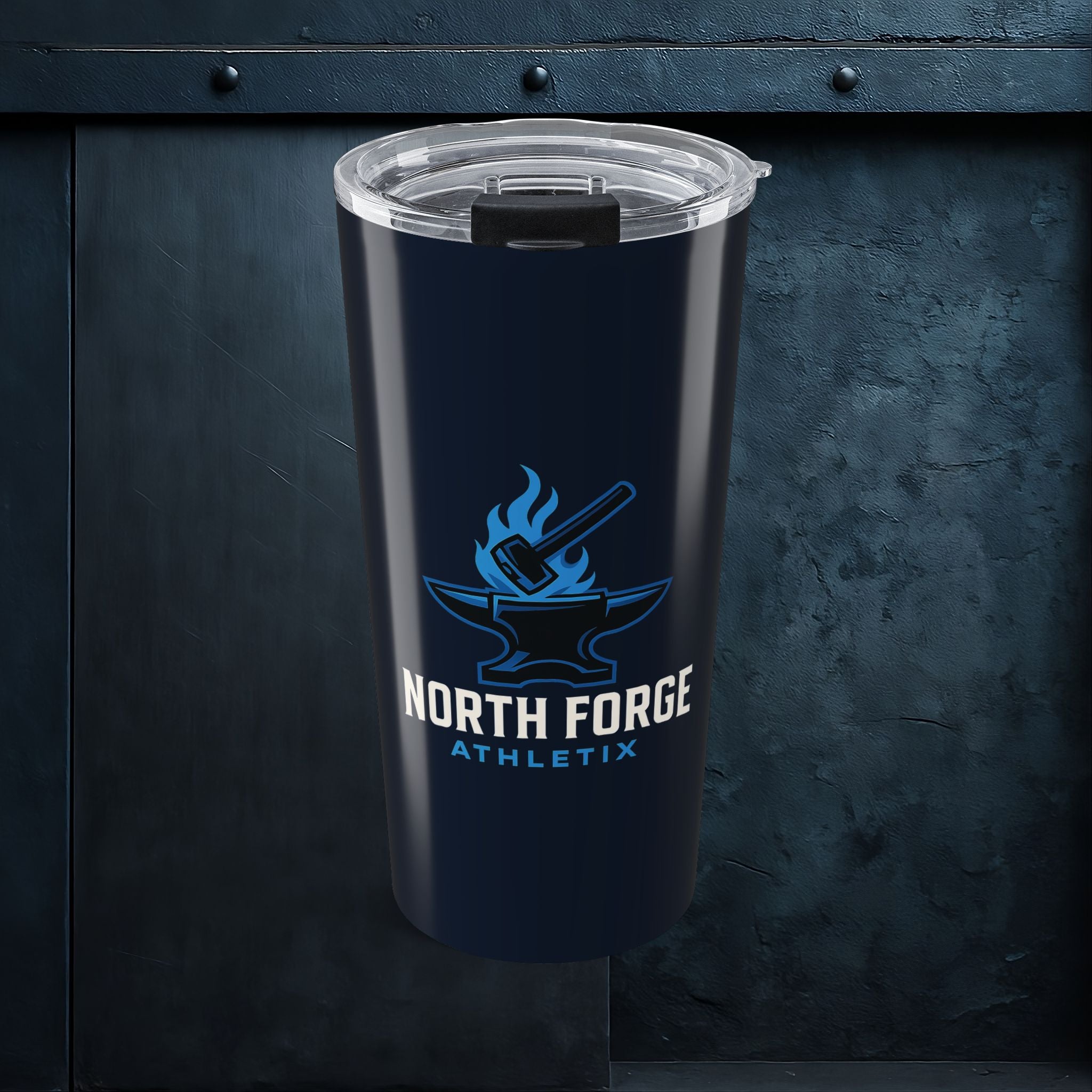 North Forge Athletics Forged Blue Tumbler 20oz