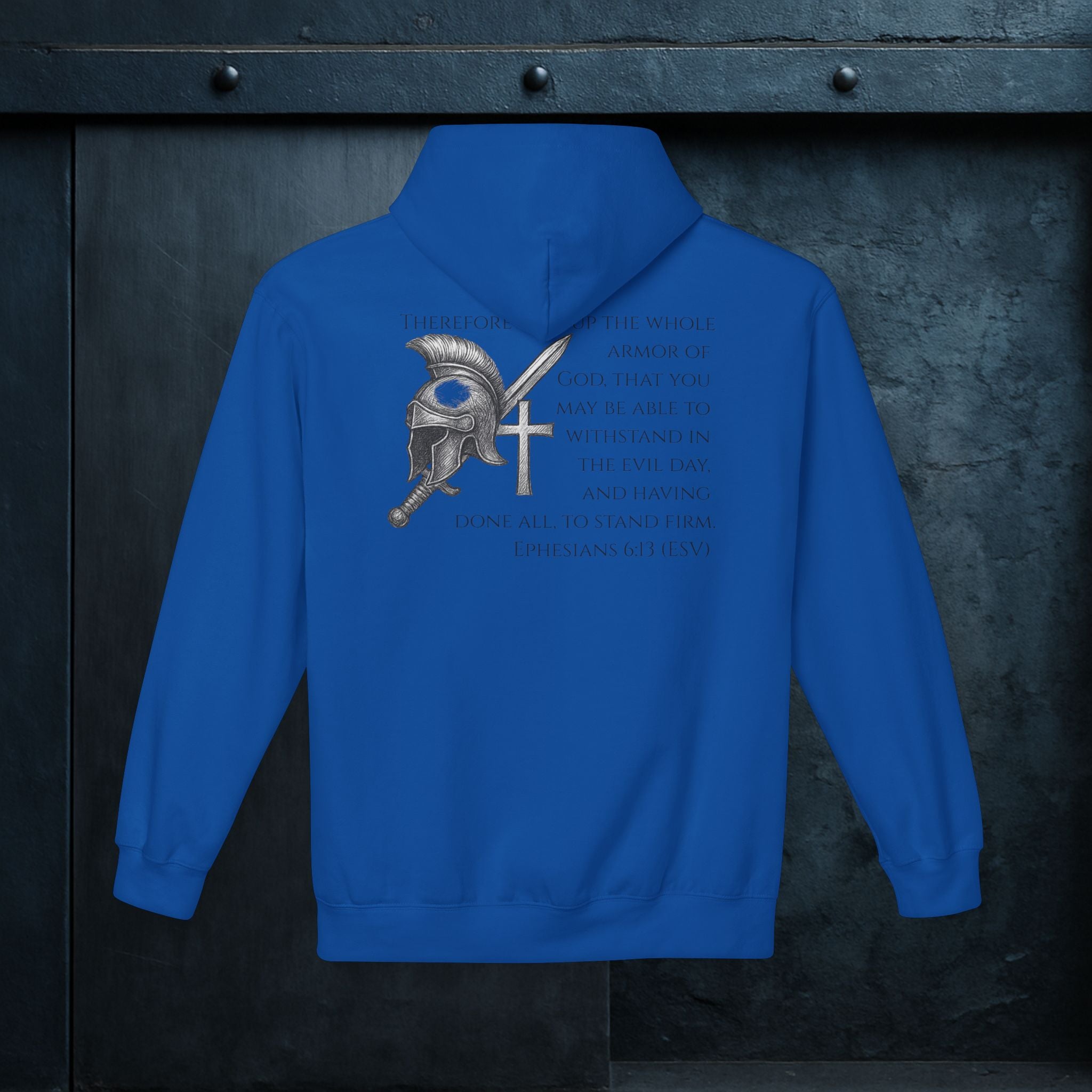 Forged By God Hoodie - Armor of God