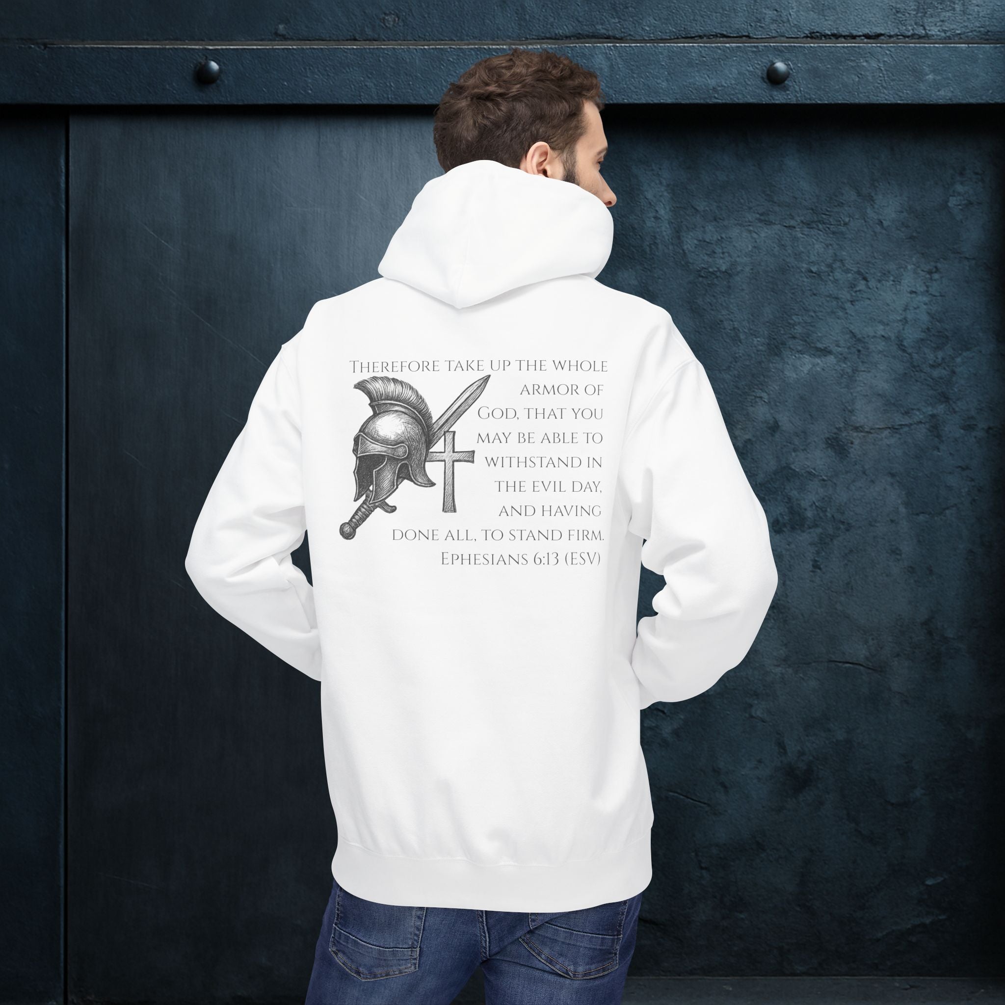 Forged By God Hoodie - Armor of God