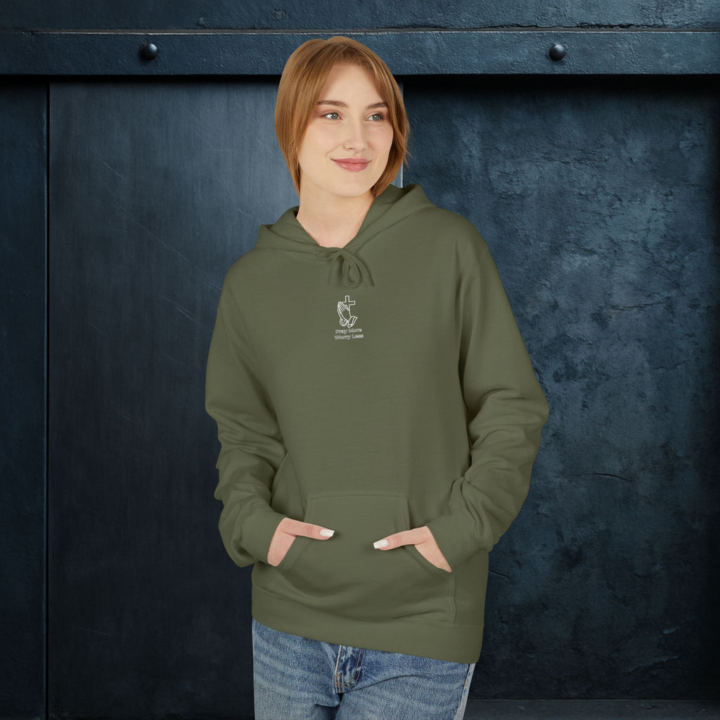 Forged by God Hoodie – Pray More Worry Less