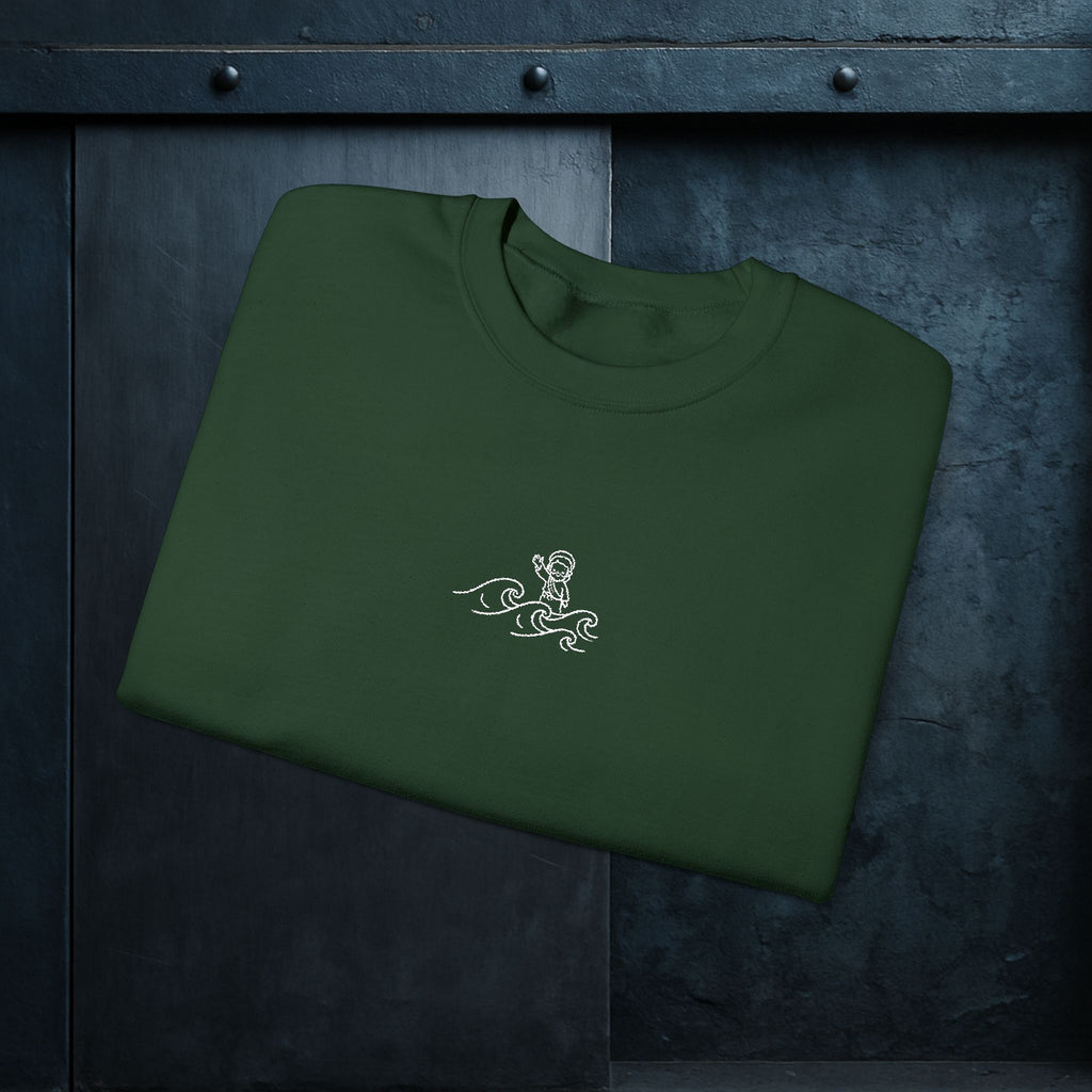 Forged By God Embroidered Sweatshirt - Do Not Be Afraid