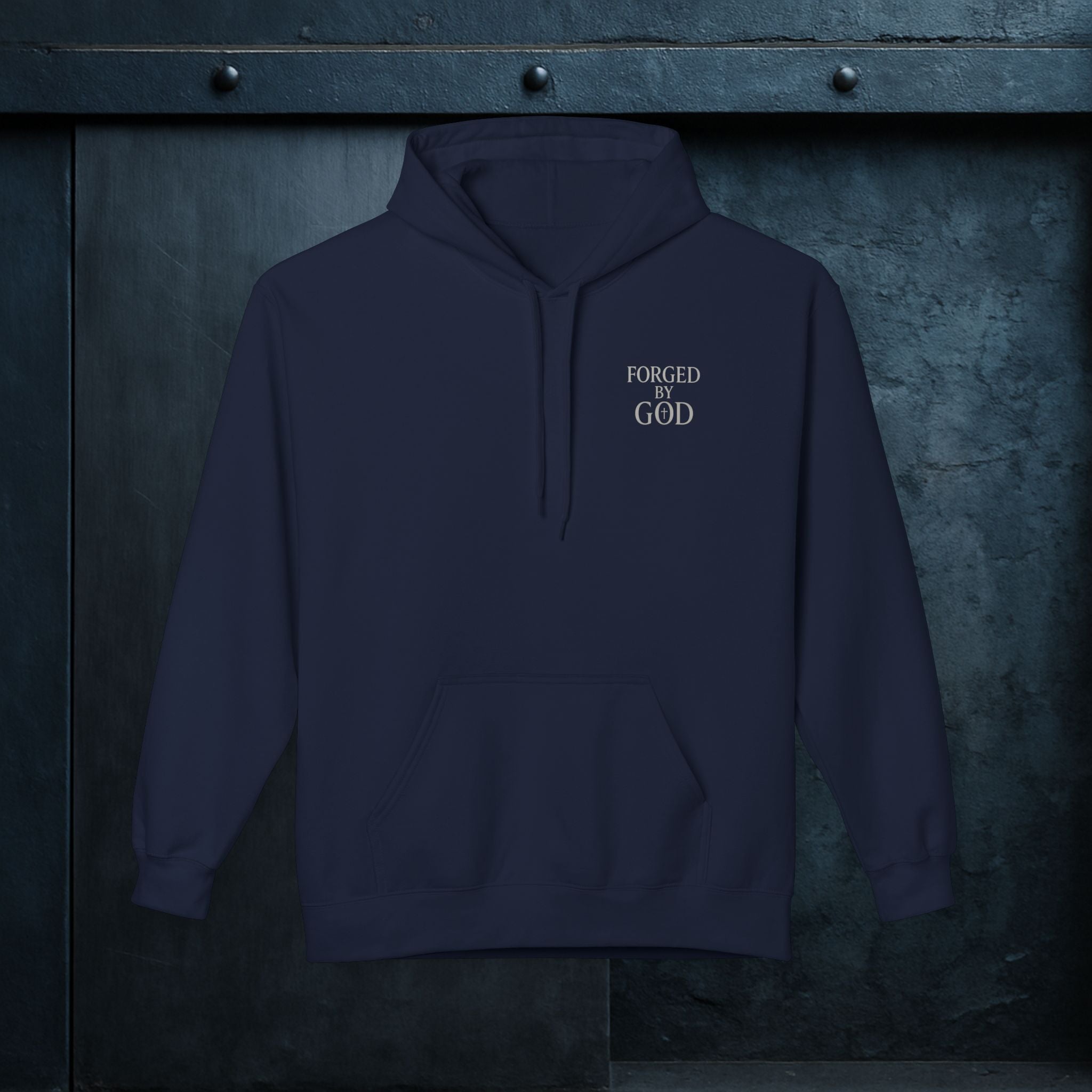 Forged By God Hoodie - J.E.S.U.S