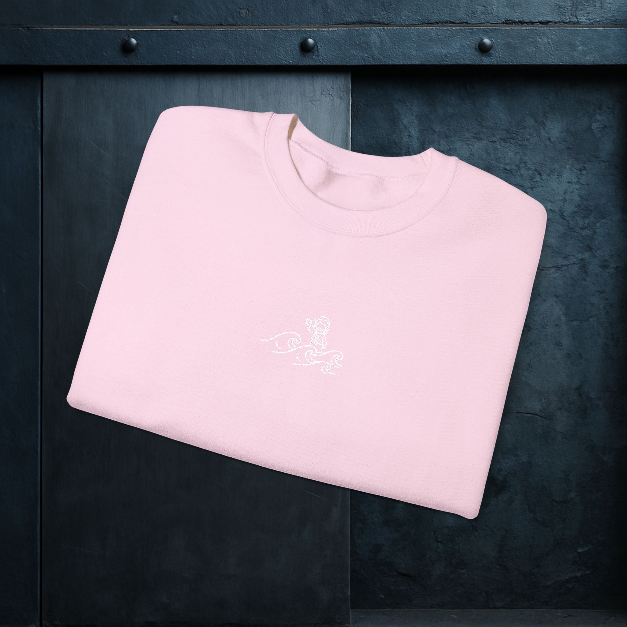 Forged By God Embroidered Sweatshirt - Do Not Be Afraid