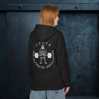 Forged By God Hoodie - Jesus The Ultimate Deadlifter