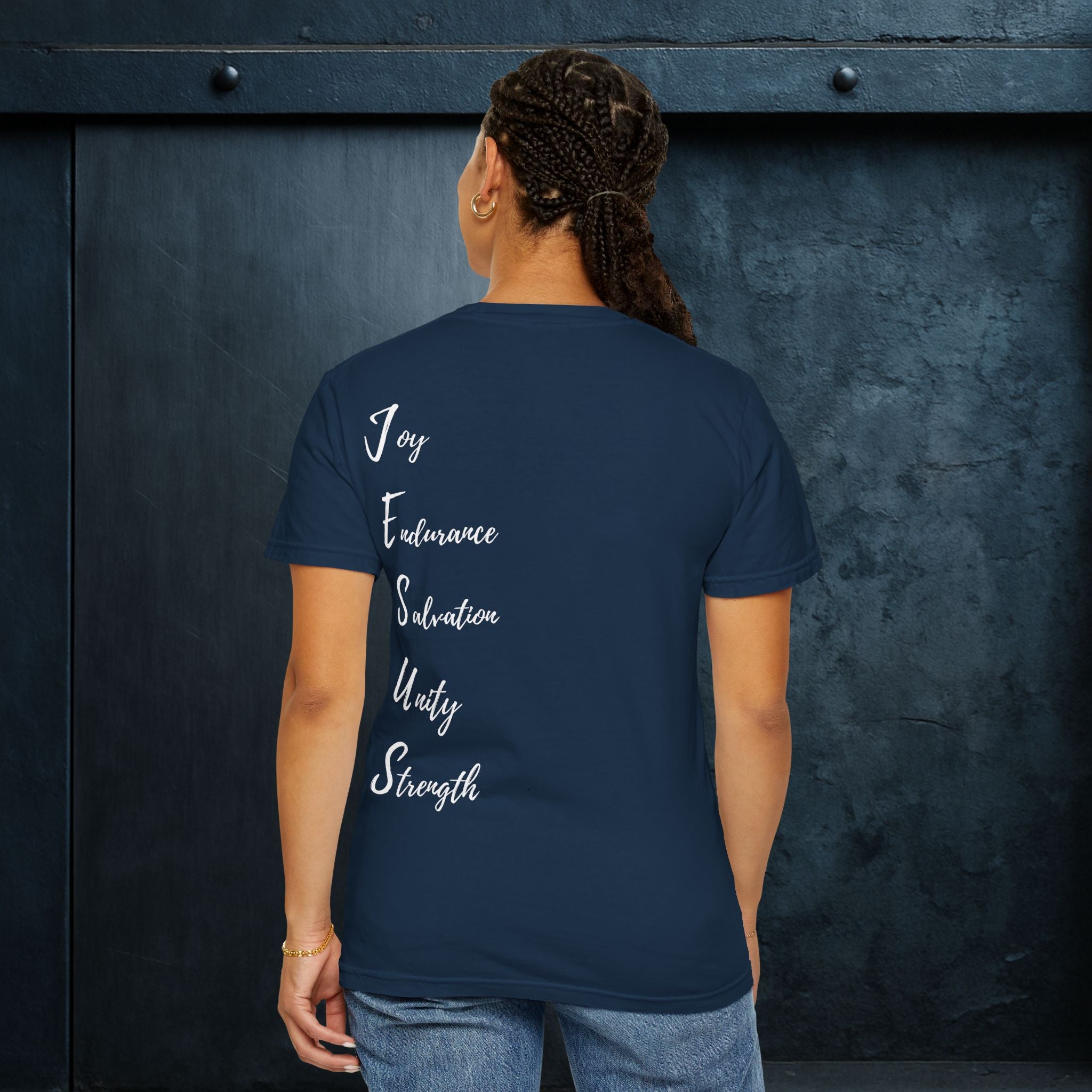 Forged By God Tee - J.E.S.U.S