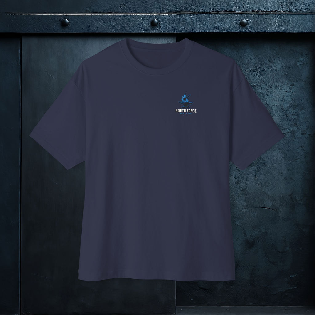 North Forge Athletix Graphic Oversized T-Shirt - Sports & Casual Tee